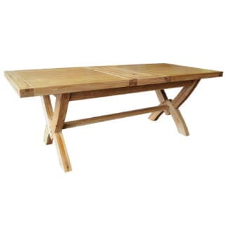 Pine and Oak Cathedral Oak Oxbow 1800mm Extending Table