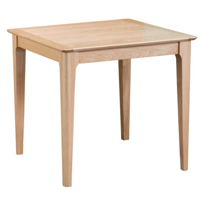 Pine and Oak Alton Oak Small Fixed Top Table