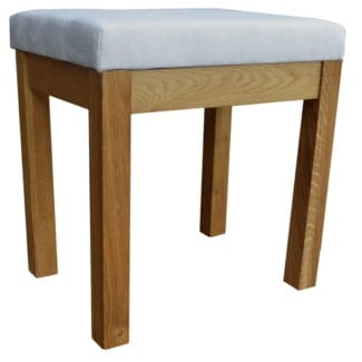 Pine and Oak Classic Oak Dressing Table Stool