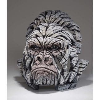 Gorilla Bust - White