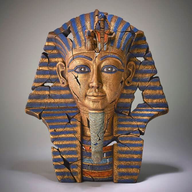 Pine and Oak Tutankhamun Bust