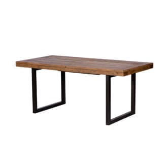 Pine and Oak Dakota Reclaimed 1800mm-2400mm Ext Table