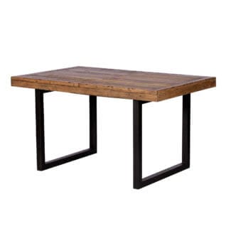Pine and Oak Dakota Reclaimed Wood 1400-1800mm Extending Table