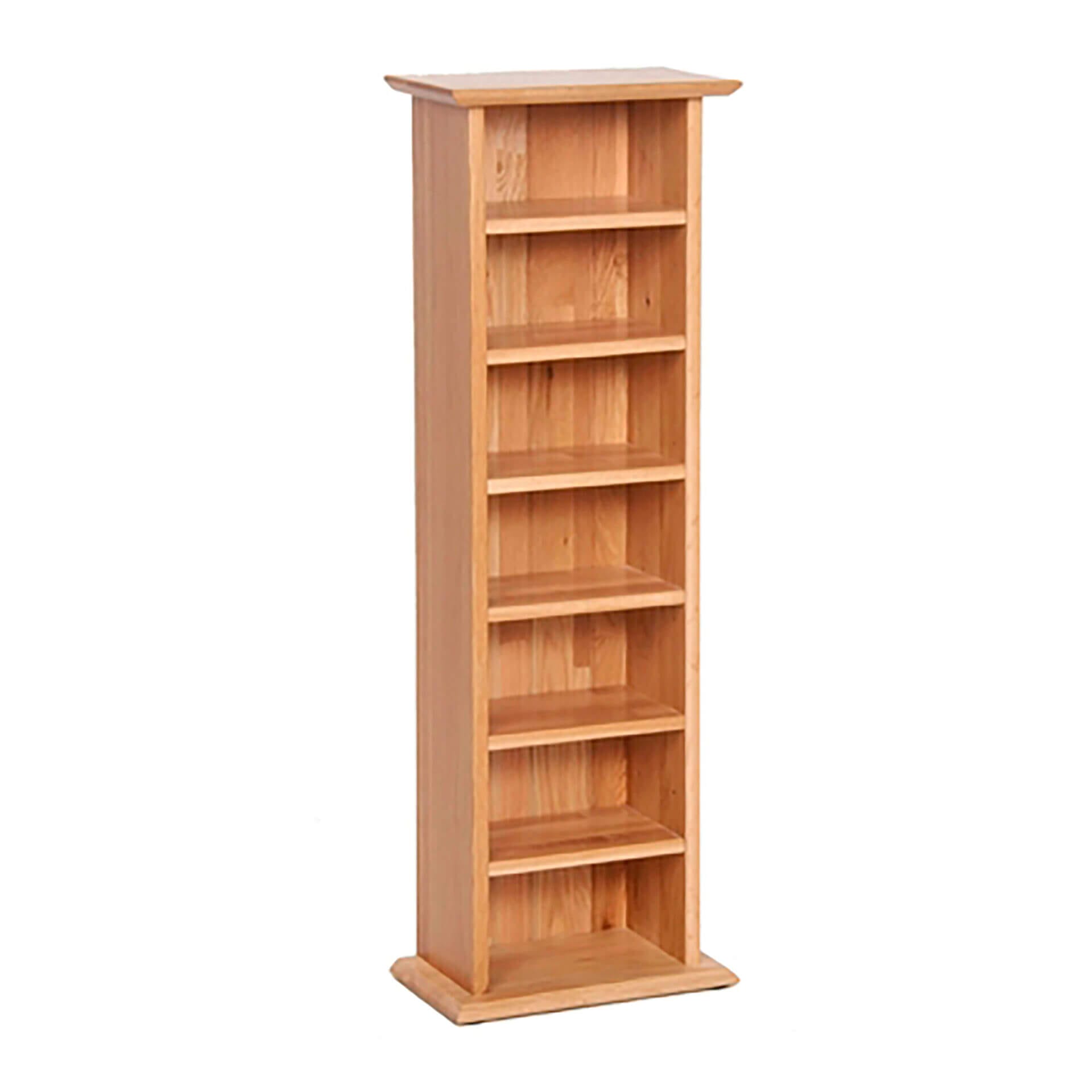 NR20 CD rack | Pine & Oak Furniture Pine & Oak Furniture Thame Oak CD/DVD Storage Rack