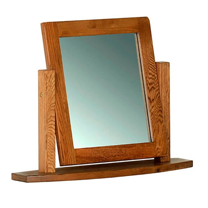 Pine and Oak Arbour Oak Dressing Table Mirror