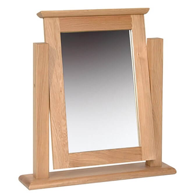 Pine and Oak Thame Oak Dressing Table Mirror