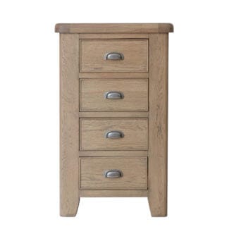 Pine & Oak Furniture Holburn Oak 4 Drawer Chest