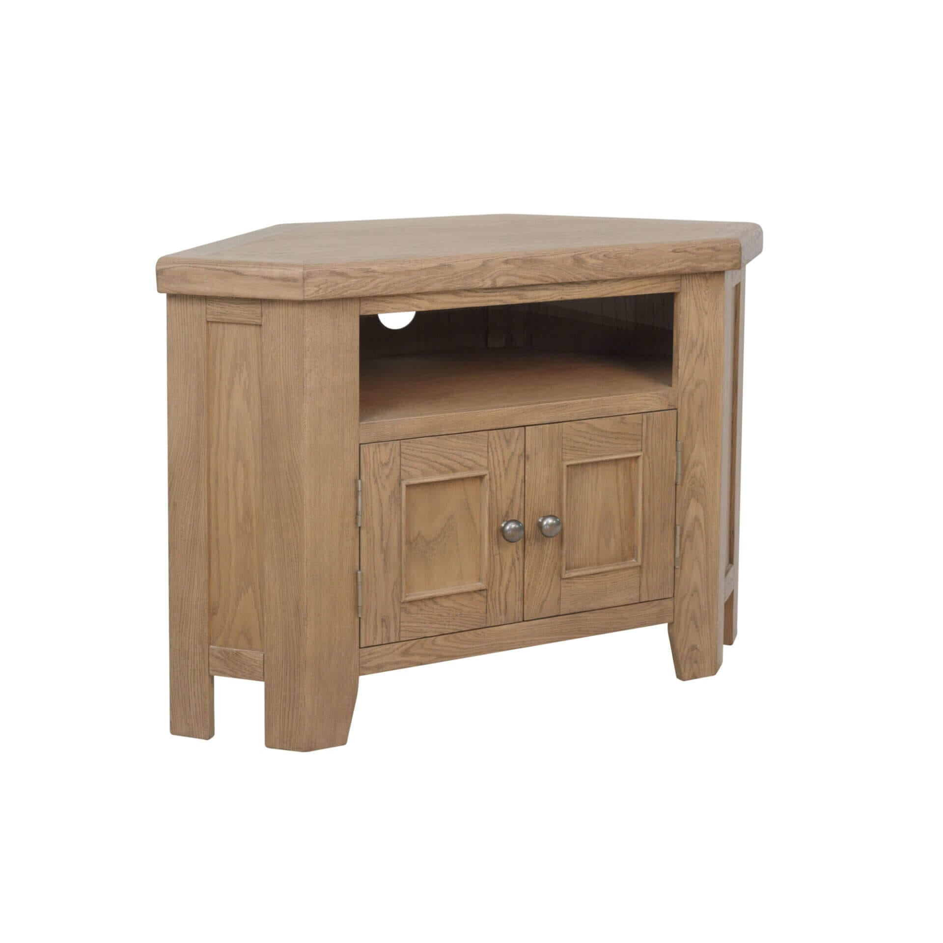 Holburn HO-CTV | Pine & Oak Furniture Pine & Oak Furniture Holburn Oak Corner TV Unit
