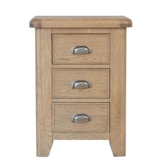 Holburn Oak Large Bedside Cabinet