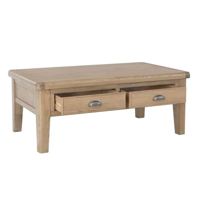 Pine and Oak Holburn Oak Large Coffee Table