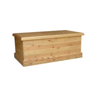 Pine & Oak Furniture Cottage Pine 48inches  Wide Blanket Box