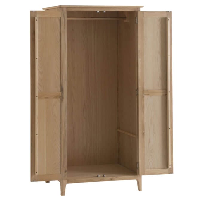 Pine and Oak Alton Oak Full Hanging Wardrobe