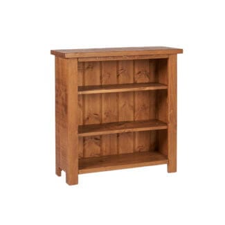 Pine and Oak Rustic Plank 3Ftx 3Ft Adjustable Bookcase