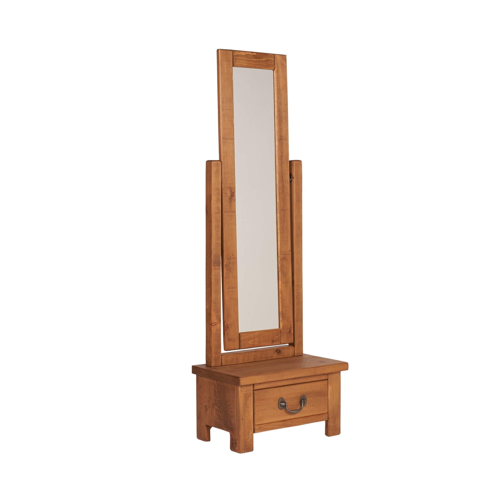 Pine and Oak2227 | Pine & Oak Furniture Pine & Oak Furniture Rustic Plank Cheval Mirror