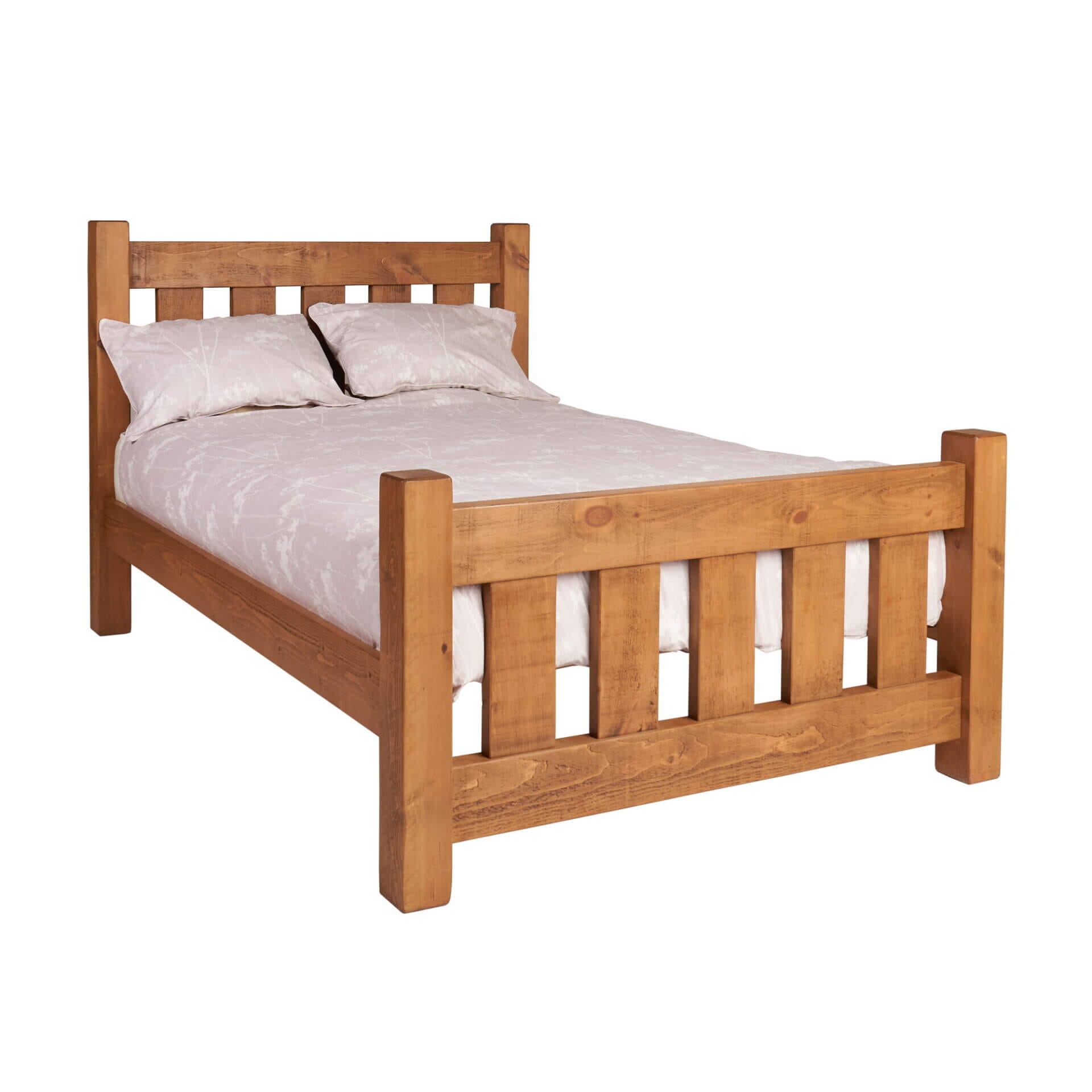 Pine and Oak5794 | Pine & Oak Furniture Pine & Oak Furniture Rustic Plank 6' Kennet Bed