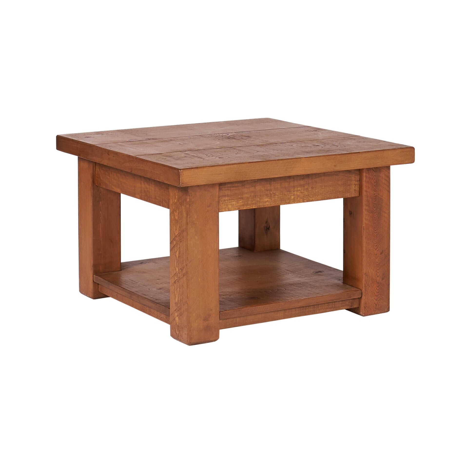Pine and Oak9993 | Pine & Oak Furniture Pine & Oak Furniture Rustic Plank 2Ft6inches x 2Ft6inches Coffee Table