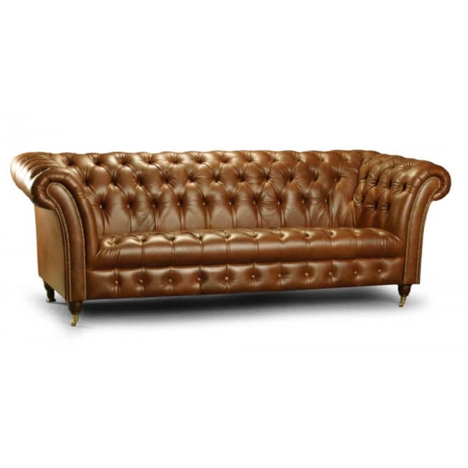 Pine and Oak Bretby Chesterfield 2 Seater
