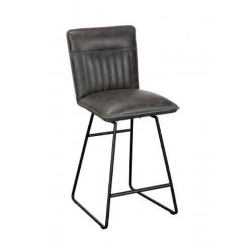 C191G 500x500 | Pine & Oak Furniture Pine & Oak Furniture Cooper Bar Stool - Grey