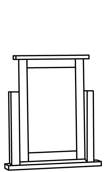 Dressing Table Mirror