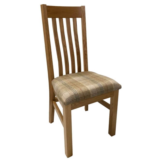 Pine and Oak Farrington Huntingtower Sand Fabric Seat