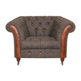 Pine and Oak Chester Club Chair