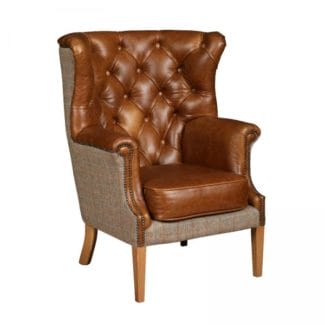 Pine and Oak Winchester Chair