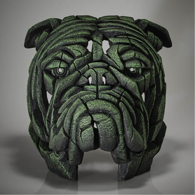 Pine and Oak Bulldog Bust - Bowling Green