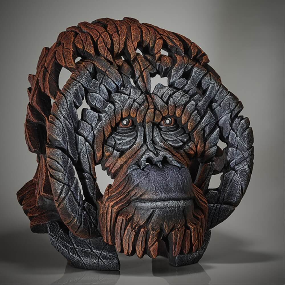 EDB29-B-adj | Pine & Oak Furniture Pine & Oak Furniture Orangutan Bust