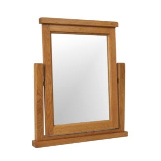 Somerset Oak Dressing Table Mirror