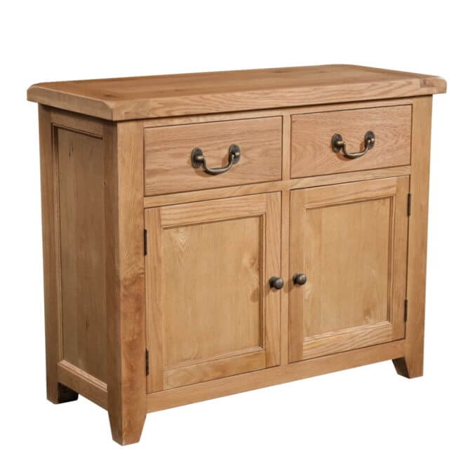 Pine and Oak Somerset Oak 2 Door Sideboard