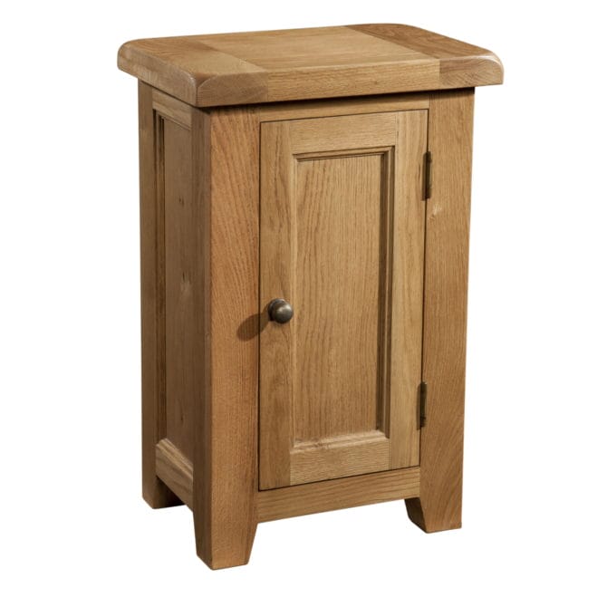 Pine and Oak Somerset Oak 1 Door Cabinet
