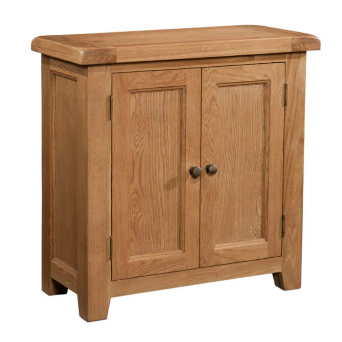 Pine and Oak Somerset Oak 2 Door Cabinet