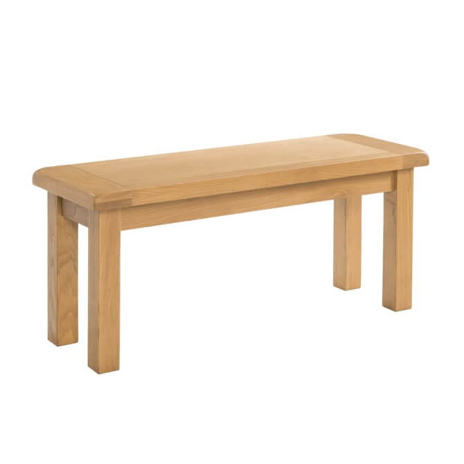 Pine and Oak Somerset Oak 1040mm Bench