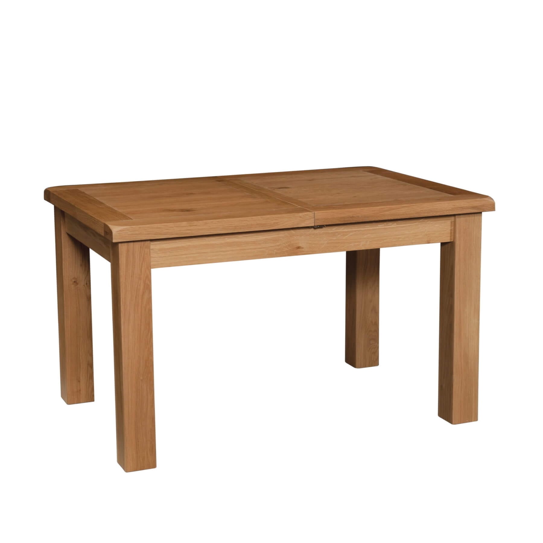 SOM094095-2-Extensions-CLOSED | Pine & Oak Furniture Pine & Oak Furniture Somerset Oak 1320mm Extending Table