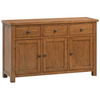 Dorchester Dark Oak 3 Door Sideboard