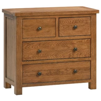 Dorchester Dark Oak 2 Over 2 Chest of Drawers