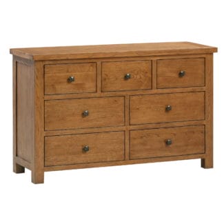 Dorchester Dark Oak 3 over 4 Chest of Drawers