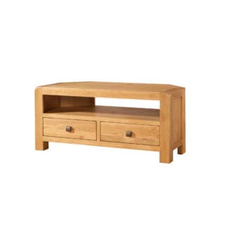 Avon Oak Corner TV Unit