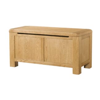 Avon Oak Blanket Box