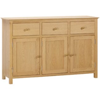 Windsor Oak 3 Door Sideboard