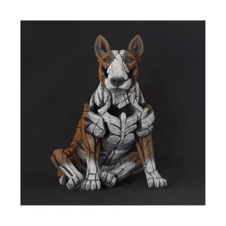 Edge Sculpture Bull Terrier Red