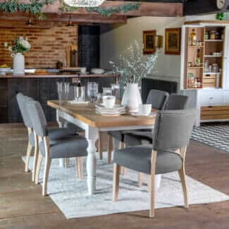 Malvern Painted 1300mm Extending Table