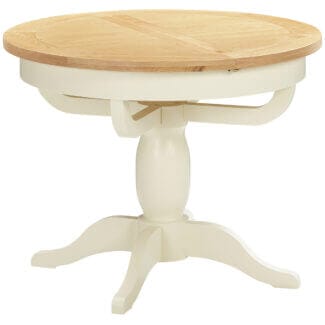 Dorchester Ivory Round Extending Table