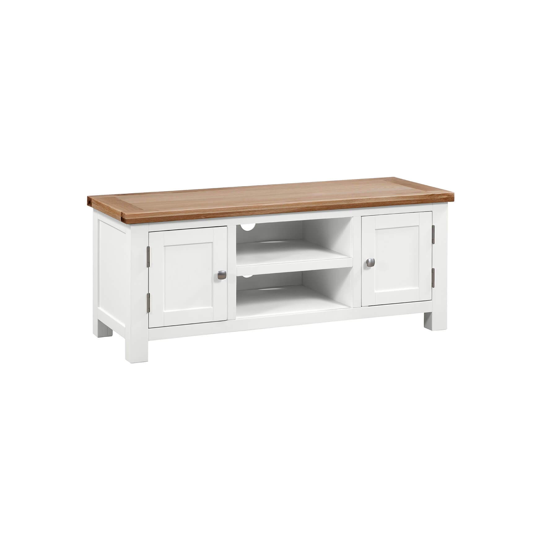 DPT072 White adj | Pine & Oak Furniture Pine & Oak Furniture